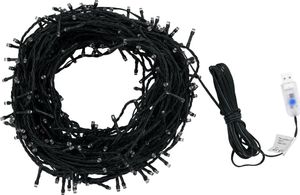 Lampki choinkowe vidaXL 400 LED niebieskie 2