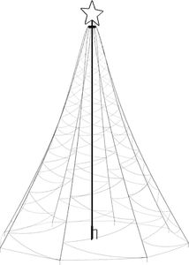 Dekoracja świąteczna vidaXL ozdobna choinka 4