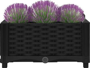 vidaXL Donica do podniesionej rabaty, 40x40x23 cm, polipropylen 3
