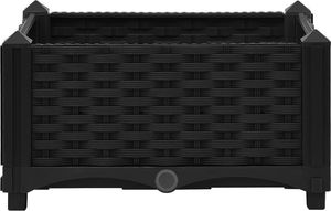 vidaXL Donica do podniesionej rabaty, 40x40x23 cm, polipropylen 5