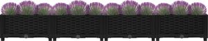 vidaXL Donica do podniesionej rabaty, 160x40x23 cm, polipropylen 3