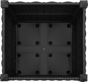 vidaXL Donica do podniesionej rabaty, 40x40x38 cm, polipropylen 6