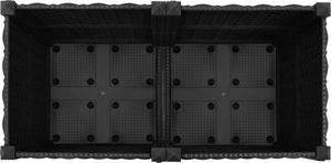 vidaXL Donica do podniesionej rabaty, 80x40x38 cm, polipropylen 7