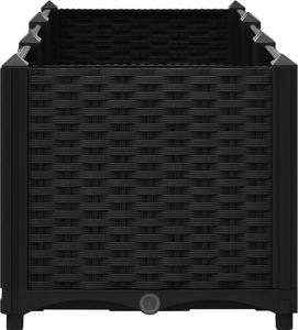 vidaXL Donica do podniesionej rabaty, 120x40x38 cm, polipropylen 6