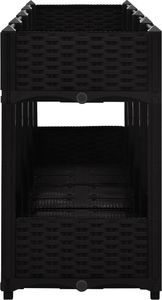 vidaXL Donica do podniesionej rabaty, 160x40x71 cm, polipropylen 4