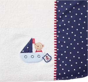 Fehn Pokrowiec na przewijak, miś z kolekcji: ocean 2