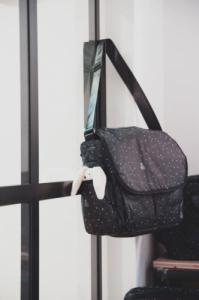 My Bag My bag's torba do wózka flap bag confetti black 3