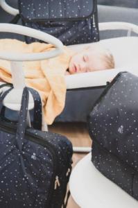 My Bag My bag's torba do wózka flap bag confetti black 4