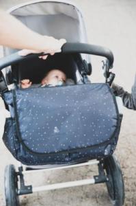 My Bag My bag's torba do wózka flap bag confetti black 6