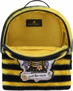 Santoro London Plecak - gorjuss furry - bee-loved 3