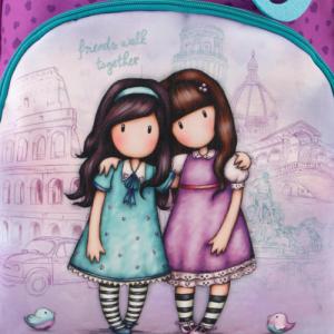 Santoro London Plecak - gorjuss - friends walk together 6