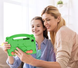 Etui na tablet Dux Ducis Dux Ducis Panda bezpieczne dla dzieci dziecięce miękkie etui do Samsung Galaxy Tab A7 10.4'' 2020 zielony 9