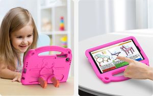 Etui na tablet Dux Ducis Dux Ducis Panda bezpieczne dla dzieci dziecięce miękkie etui do Samsung Galaxy Tab A7 Lite różowy 7