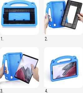 Etui na tablet Dux Ducis Dux Ducis Panda bezpieczne dla dzieci dziecięce miękkie etui do Samsung Galaxy Tab A7 Lite zielony 13