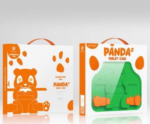 Etui na tablet Dux Ducis Dux Ducis Panda bezpieczne dla dzieci dziecięce miękkie etui do Samsung Galaxy Tab A7 Lite zielony 5
