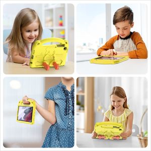 Etui na tablet Dux Ducis Dux Ducis Panda bezpieczne dla dzieci dziecięce miękkie etui do Samsung Galaxy Tab A7 Lite żółty 3