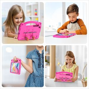 Etui na tablet Dux Ducis Dux Ducis Panda bezpieczne dla dzieci dziecięce miękkie etui do Samsung Galaxy Tab S6 Lite z miejscem na rysik różowy 3