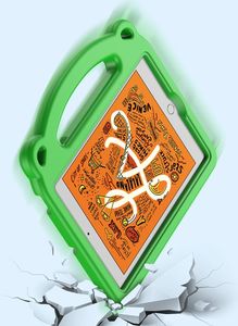 Etui na tablet Dux Ducis Dux Ducis Panda bezpieczne dla dzieci dziecięce miękkie etui do iPad mini 5 / 4 / 3 / 2 / 1 z miejscem na rysik zielony 4