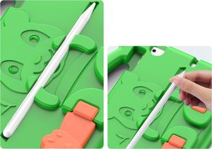 Etui na tablet Dux Ducis Dux Ducis Panda bezpieczne dla dzieci dziecięce miękkie etui do iPad mini 5 / 4 / 3 / 2 / 1 z miejscem na rysik zielony 10
