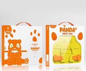 Etui na tablet Dux Ducis Dux Ducis Panda bezpieczne dla dzieci dziecięce miękkie etui do iPad mini 5 / 4 / 3 / 2 / 1 z miejscem na rysik żółty 5
