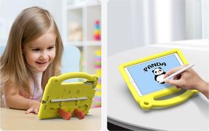 Etui na tablet Dux Ducis Dux Ducis Panda bezpieczne dla dzieci dziecięce miękkie etui do iPad mini 5 / 4 / 3 / 2 / 1 z miejscem na rysik żółty 7