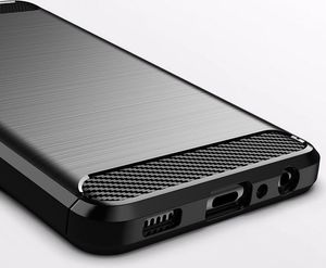 Hurtel Carbon Case elastyczne etui pokrowiec Samsung Galaxy A22 4G niebieski 10