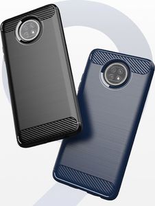 Hurtel Carbon Case elastyczne etui pokrowiec Xiaomi Redmi Note 9T 5G czarny 2