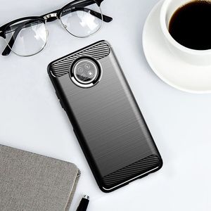 Hurtel Carbon Case elastyczne etui pokrowiec Xiaomi Redmi Note 9T 5G czarny 8