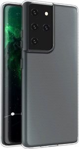 Hurtel Żelowy pokrowiec etui Ultra Clear 0.5mm Samsung Galaxy S21 Ultra 5G przezroczysty 8