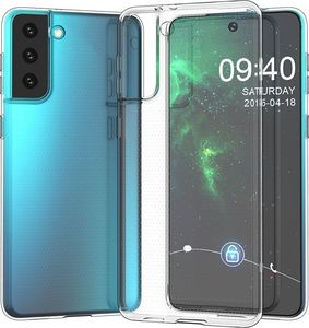 Hurtel Żelowy pokrowiec etui Ultra Clear 0.5mm Samsung Galaxy S21+ 5G (S21 Plus 5G) przezroczysty 8