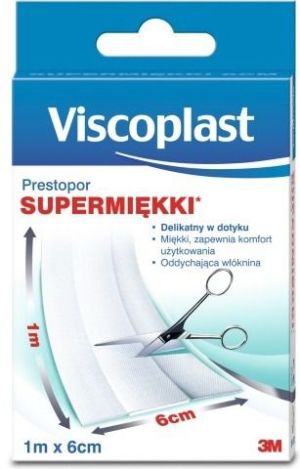 Viscoplast Plaster do cięcia supermiękki 1mx6cm Prestopor Viscoplast roz. uniw 1