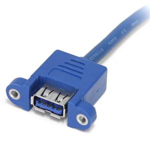StarTech USB zew. - USB wew., Niebieski (USB3SPNLAFHD) 3