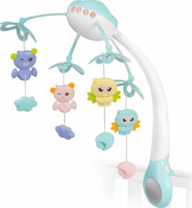 Ricokids Karuzela do łóżeczka z projektorem RK-813 niebieska 2