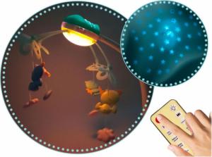 Ricokids Karuzela do łóżeczka z projektorem RK-813 niebieska 5