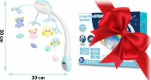 Ricokids Karuzela do łóżeczka z projektorem RK-813 niebieska 6