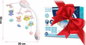 Ricokids Karuzela do łóżeczka z projektorem RK-813 różowa 6