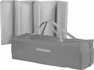Ricokids Łóżeczko turystyczne 125 x 65 x 78 cm szaro-miętowe (RK-240) 10