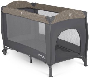 Ricokids Łóżeczko turystyczne + materac + torba 125 x 65 x 78 cm RK-242 antracyt 13