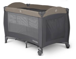 Ricokids Łóżeczko turystyczne + materac + torba 125 x 65 x 78 cm RK-242 antracyt 14