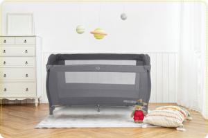 Ricokids Łóżeczko turystyczne 125 x 65 x 78 cm RK-242 antracyt 8