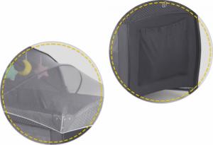 Ricokids Łóżeczko turystyczne 125 x 65 x 78 cm RK-242 antracyt 9