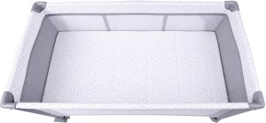 Ricokids Łóżeczko turystyczne + materac + torba 125x65x78cm RK-241 szare 5