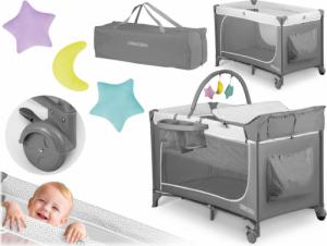 Ricokids Łóżeczko turystyczne 125x65x78cm RK-241 szare 8