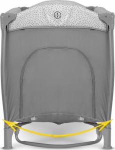 Ricokids Łóżeczko turystyczne 125x65x78cm RK-242 szare 5