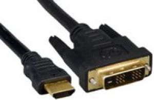 Kabel MicroConnect HDMI - DVI-D 2m czarny (HDM191812) 1