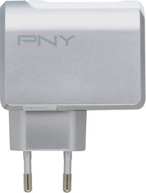 Ładowarka PNY Fast Dual 2x USB-A 3.4 A (P-AC-2UF-SEU01-RB) 1