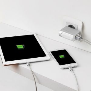 Ładowarka PNY Fast Dual 2x USB-A 3.4 A (P-AC-2UF-SEU01-RB) 2