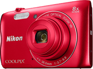 Aparat cyfrowy Nikon Coolpix A300 (Nikon A300 red) 1