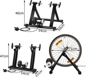 Costway Domowy trenażer rowerowy 2