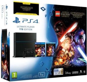 Sony Playstation 4 1TB + LEGO Star Wars: Przebudzenie Mocy + Film Star Wars: Przebudzenie Mocy (9822059) 1
